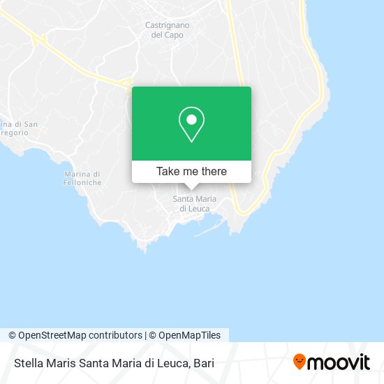 Stella Maris Santa Maria di Leuca map