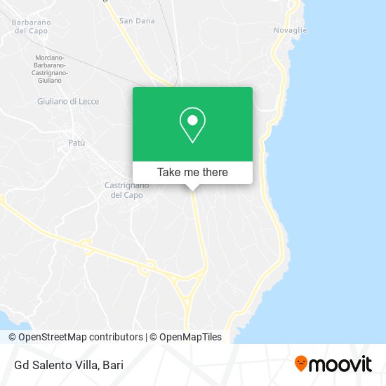 Gd Salento Villa map