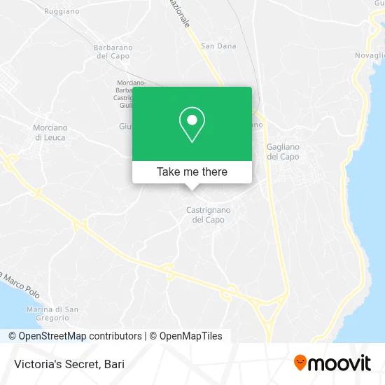Victoria's Secret map