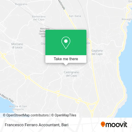 Francesco Ferraro Accountant map