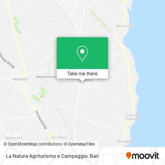 La Natura Agriturismo e Campeggio map
