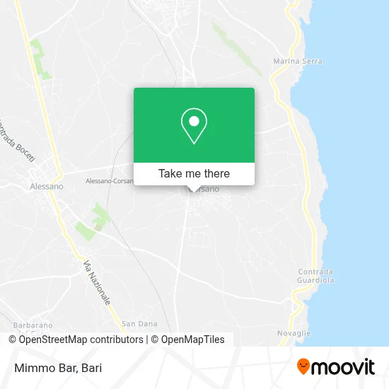 Mimmo Bar map