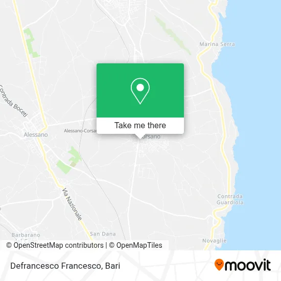 Defrancesco Francesco map