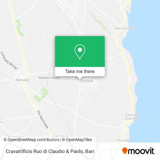 Cravattificio Ruo di Claudio & Paolo map