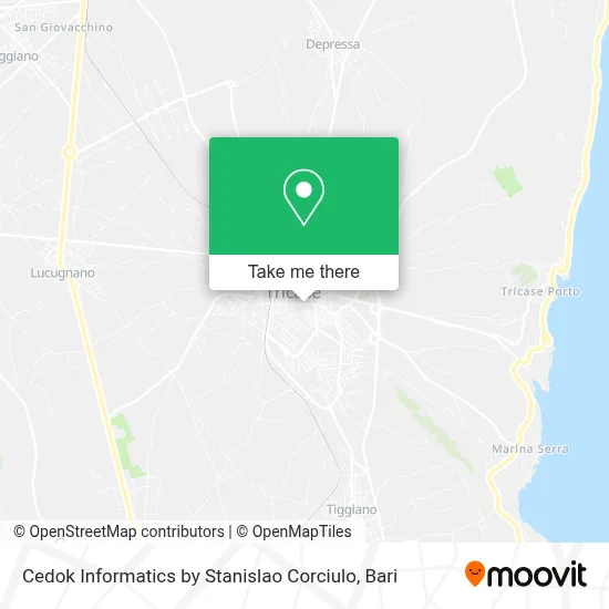 Cedok Informatics by Stanislao Corciulo map