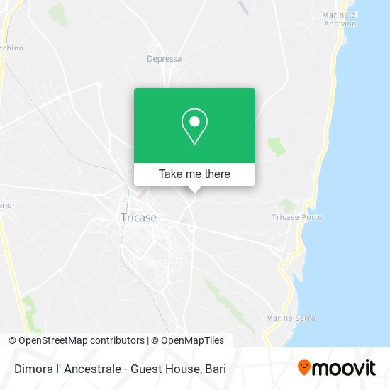 Dimora l' Ancestrale - Guest House map