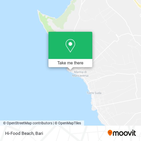 Hi-Food Beach map