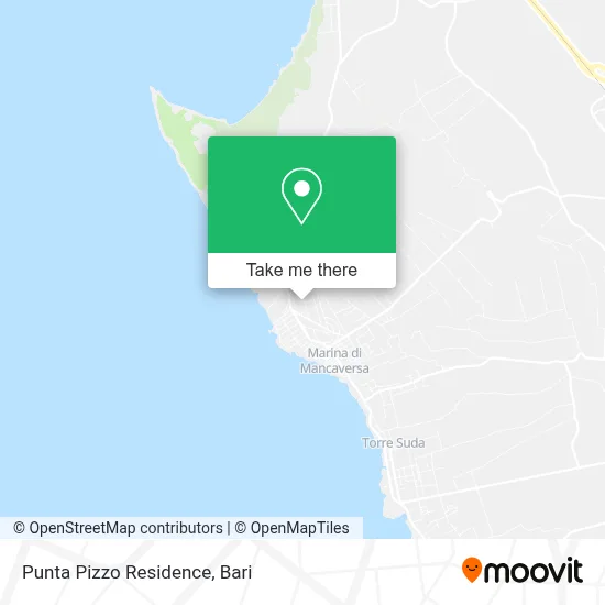 Punta Pizzo Residence map