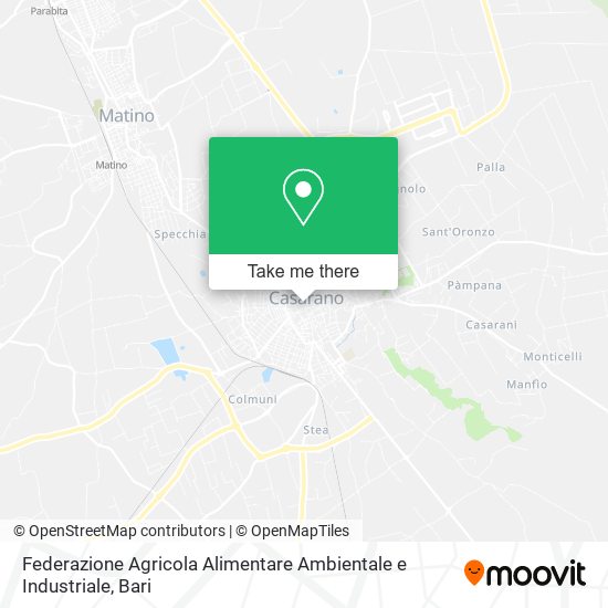 Federazione Agricola Alimentare Ambientale e Industriale map