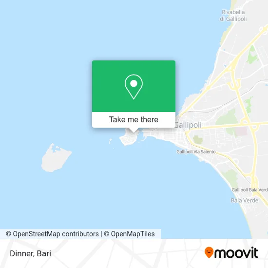 Dinner map