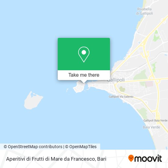 Aperitivi di Frutti di Mare da Francesco map