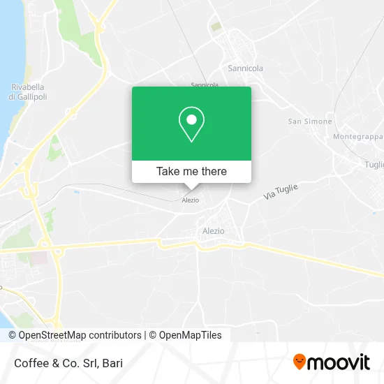 Coffee & Co. Srl map