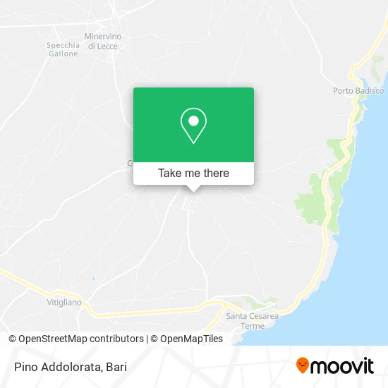 Pino Addolorata map