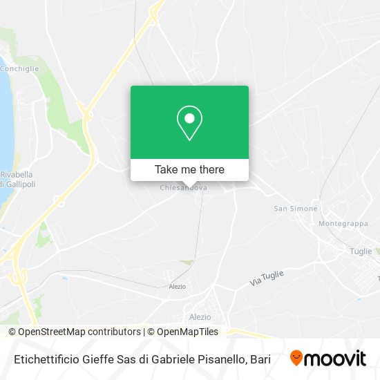 Etichettificio Gieffe Sas di Gabriele Pisanello map