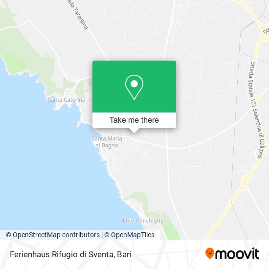 Ferienhaus Rifugio di Sventa map