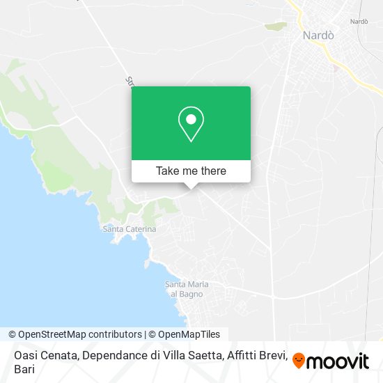 Oasi Cenata, Dependance di Villa Saetta, Affitti Brevi map