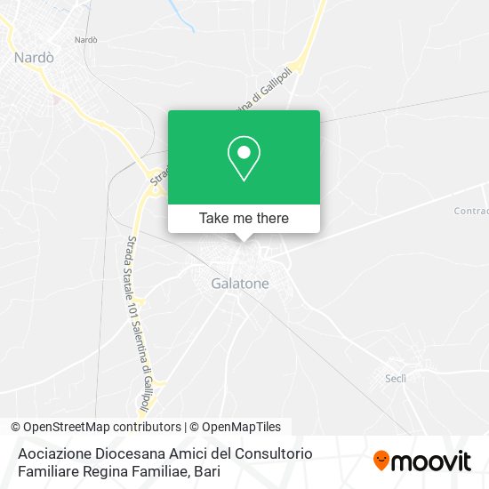 Aociazione Diocesana Amici del Consultorio Familiare Regina Familiae map