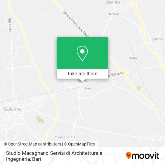 Studio Macagnano-Servizi di Architettura e Ingegneria map