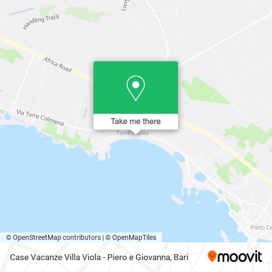 Case Vacanze Villa Viola - Piero e Giovanna map