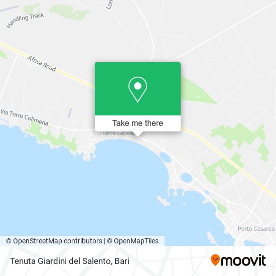 Tenuta Giardini del Salento map