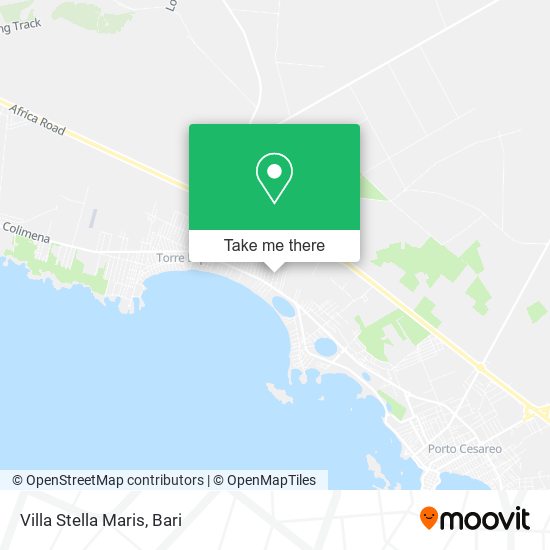 Villa Stella Maris map