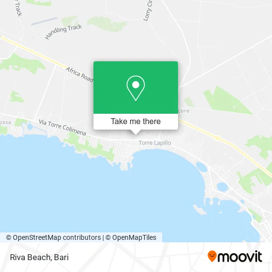 Riva Beach map