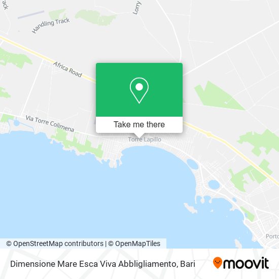 Dimensione Mare Esca Viva Abbligliamento map
