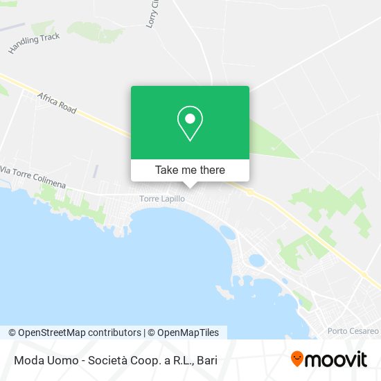 Moda Uomo - Società Coop. a R.L. map