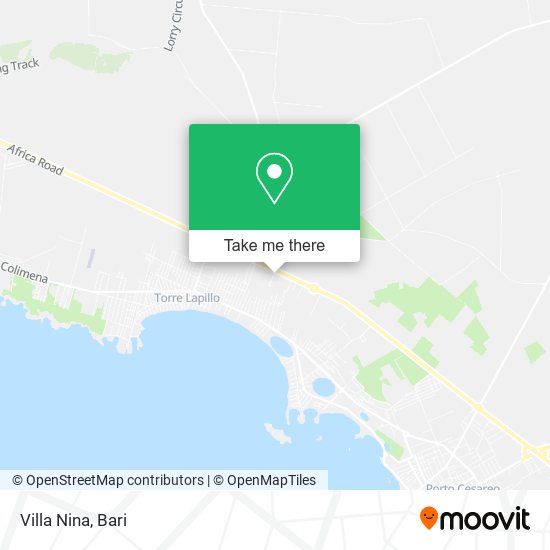 Villa Nina map