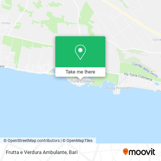 Frutta e Verdura Ambulante map