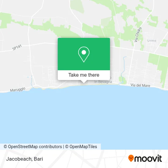 Jacobeach map