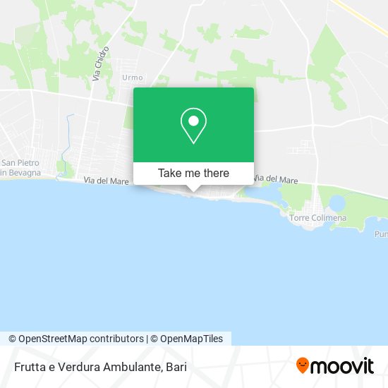 Frutta e Verdura Ambulante map