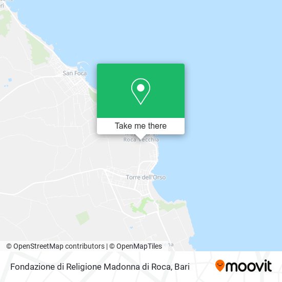 Fondazione di Religione Madonna di Roca map