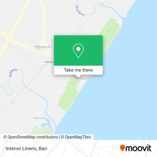 Interior Linens map