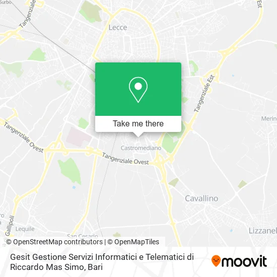 Gesit Gestione Servizi Informatici e Telematici di Riccardo Mas Simo map