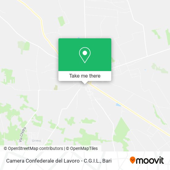 Camera Confederale del Lavoro - C.G.I.L. map