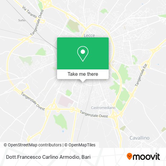 Dott.Francesco Carlino Armodio map