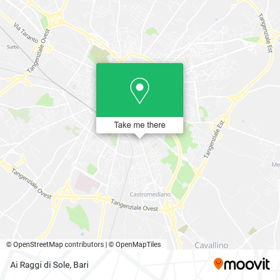 Ai Raggi di Sole map