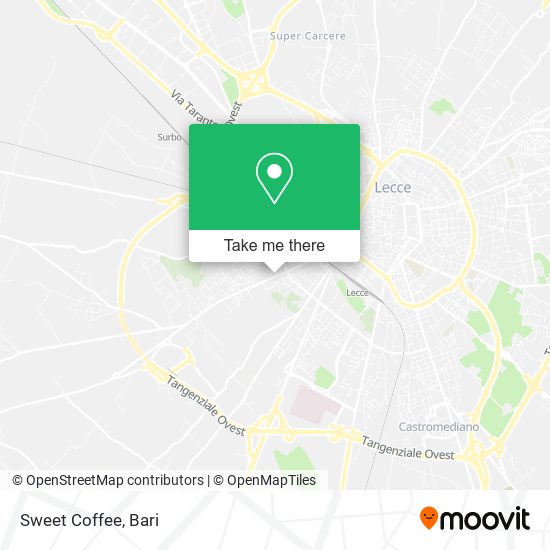 Sweet Coffee map