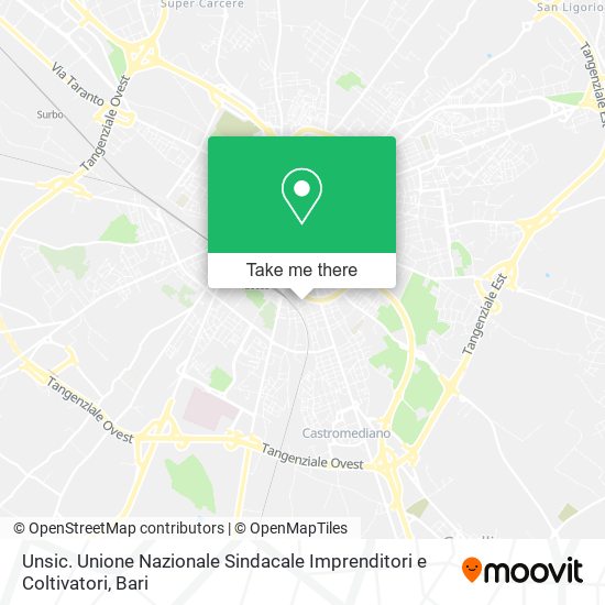 Unsic. Unione Nazionale Sindacale Imprenditori e Coltivatori map