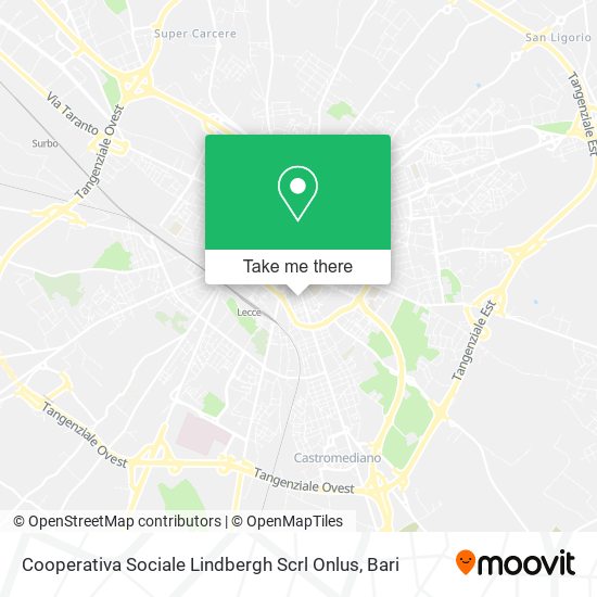 Cooperativa Sociale Lindbergh Scrl Onlus map