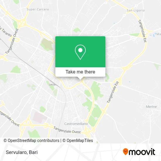 Servularo map