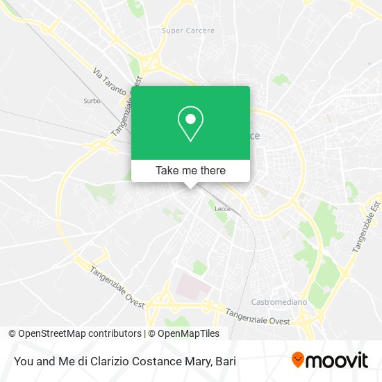 You and Me di Clarizio Costance Mary map