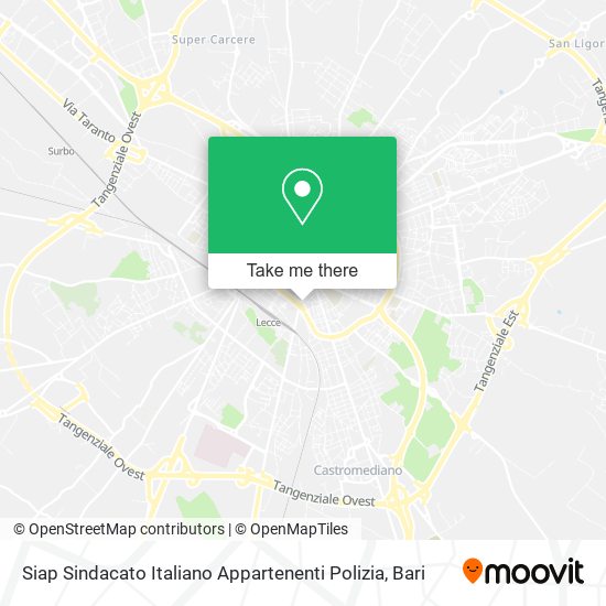 Siap Sindacato Italiano Appartenenti Polizia map