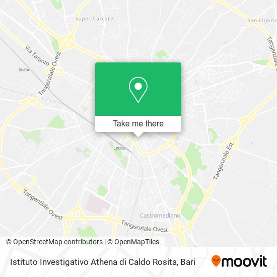 Istituto Investigativo Athena di Caldo Rosita map