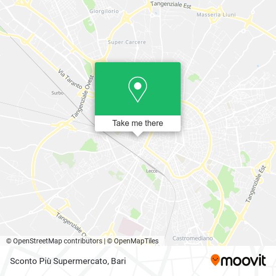 Sconto Più Supermercato map