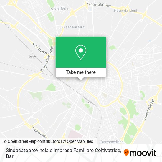 Sindacatoprovinciale Impresa Familiare Coltivatrice map