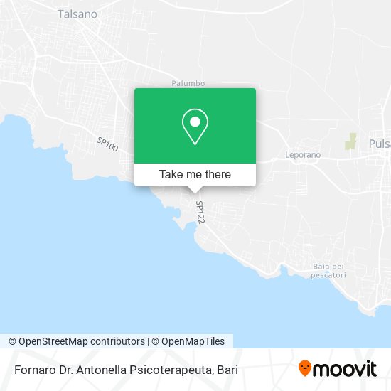 Fornaro Dr. Antonella Psicoterapeuta map