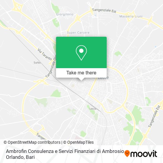 Ambrofin Consulenza e Servizi Finanziari di Ambrosio Orlando map