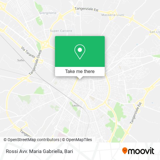 Rossi Avv. Maria Gabriella map